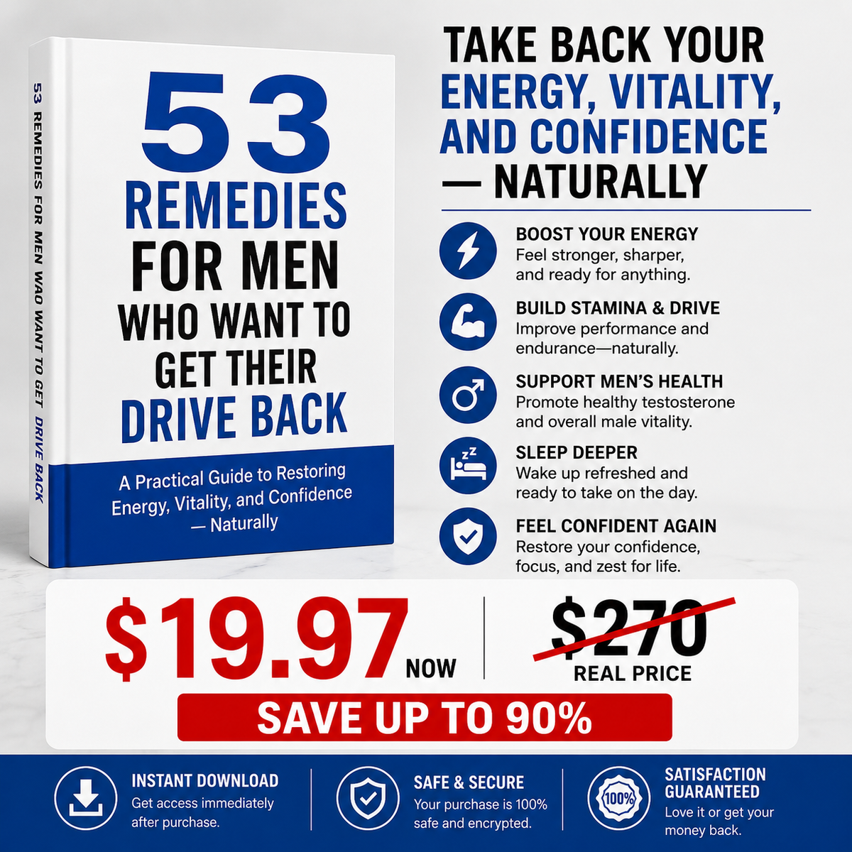 53 REMEDIES FOR MEN WHO WANT TO GET THEIR DRIVE
